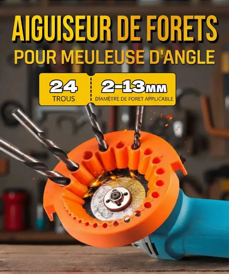 Aiguiseur de Forets Efficace et Rapide