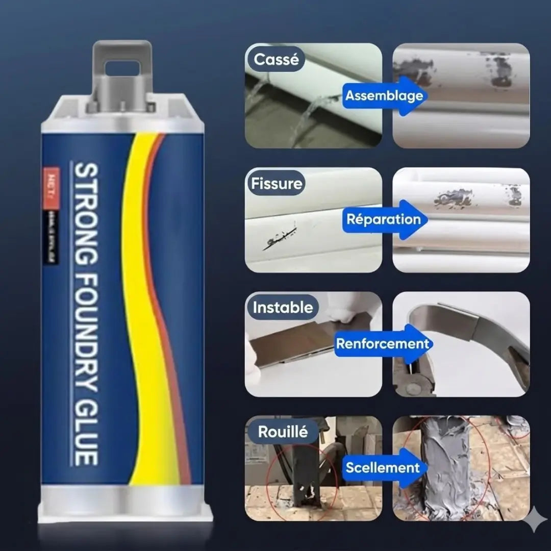 Pâte de réparation pour métal résistant (achetez 1, obtenez 1 gratuit)