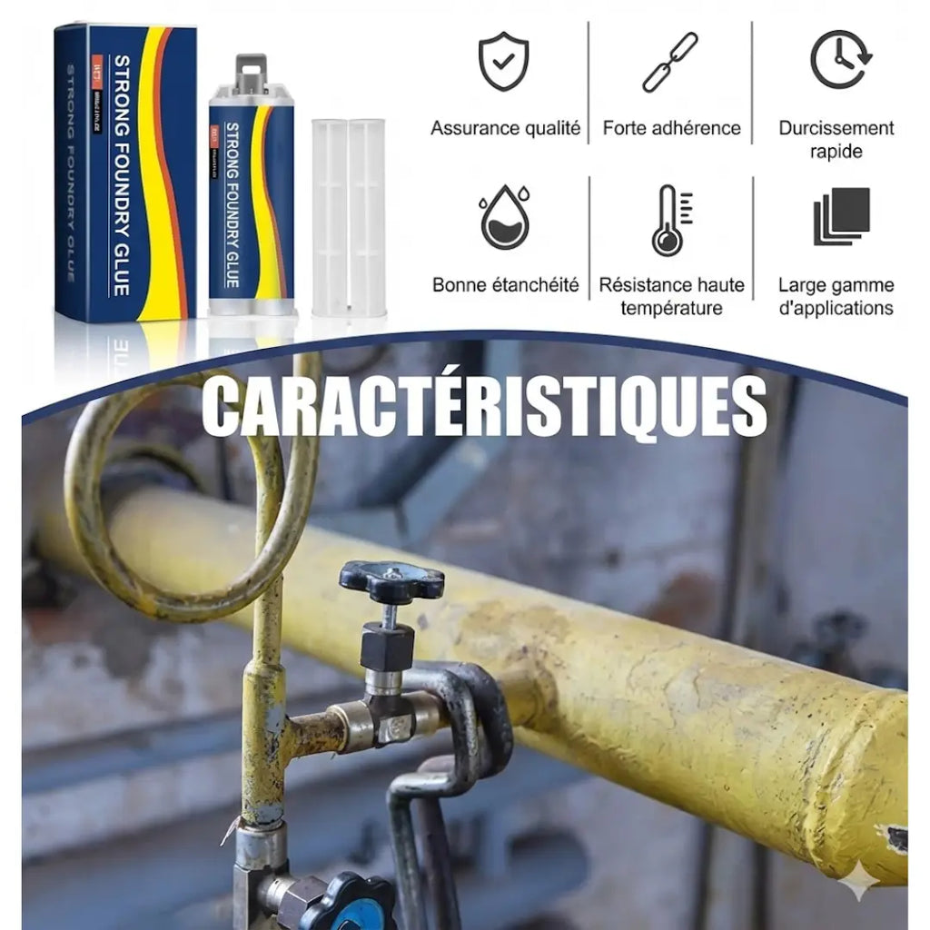 Pâte de réparation pour métal résistant (achetez 1, obtenez 1 gratuit)