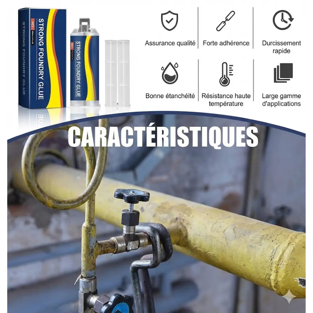 Pâte de réparation pour métal résistant (achetez 1, obtenez 1 gratuit)