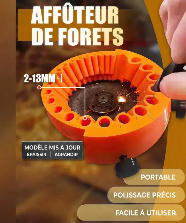Aiguiseur de Forets Efficace et Rapide
