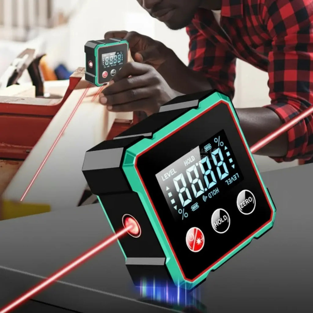 Mesure d'angle numérique magnétique avec laser