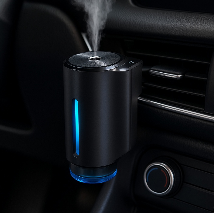 Desodorante automático para coche