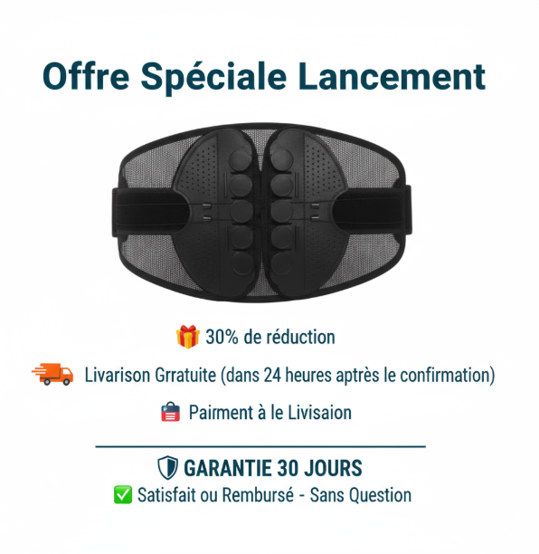 RéConfort - La Ceinture Lombaire qui soulage vos douleurs de dos