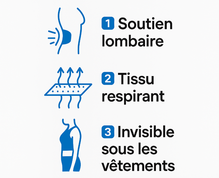 RéConfort - La Ceinture Lombaire qui soulage vos douleurs de dos