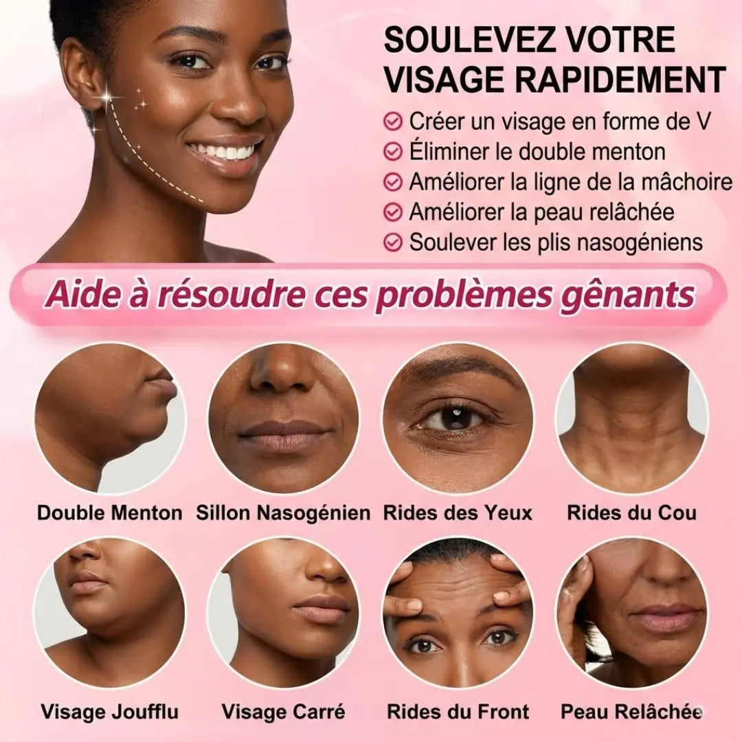 Ruban Lifting Visage Instantané (120 pcs) – 1 acheté = 1 offert