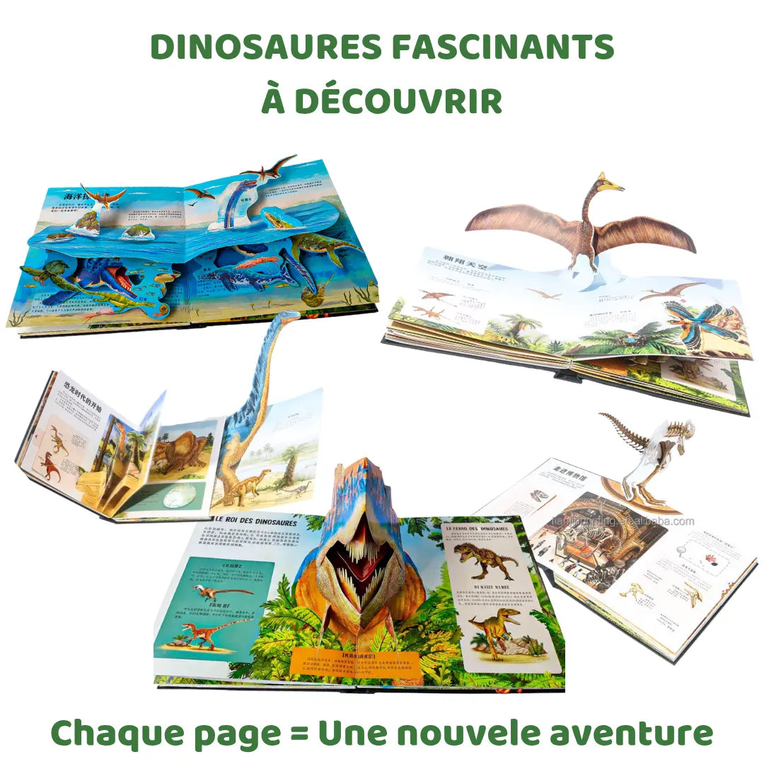 🦖DinoPop Aventure - Transformez la lecture en aventure