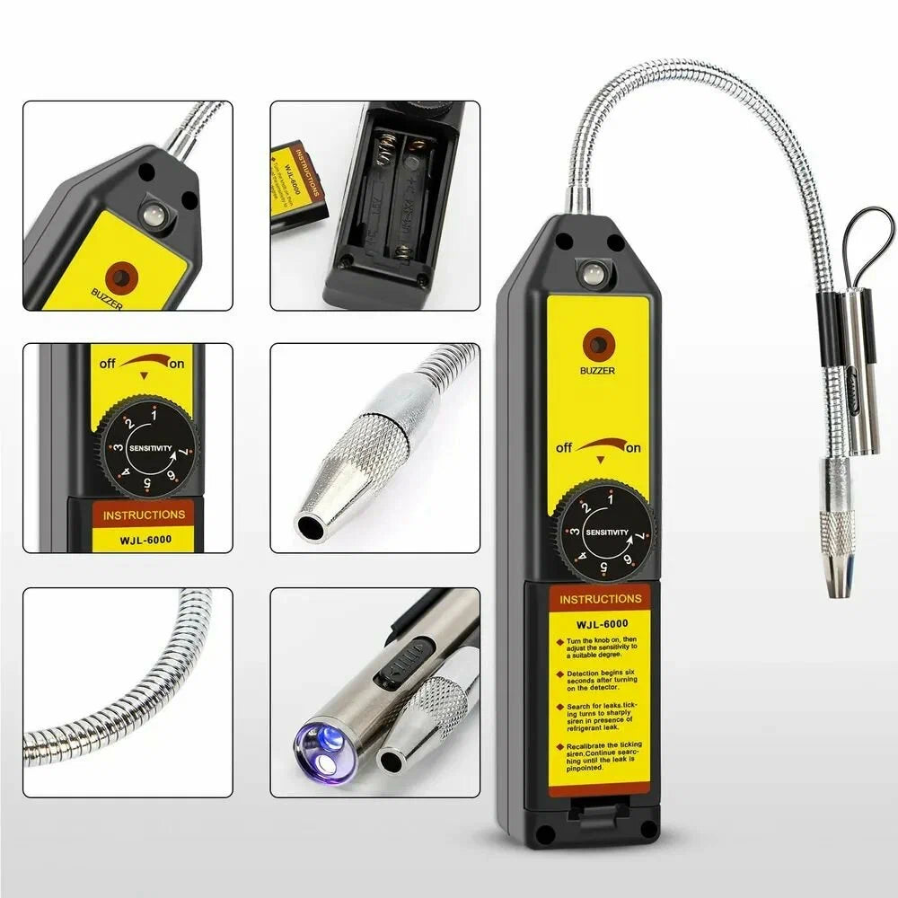 Détecteur de fuite de fréon - Détecteur de fuite de gaz réfrigérant halogéné