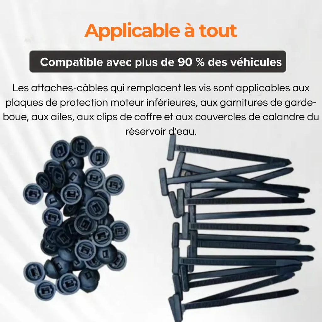 FlexiLock™ - Collier de serrage en nylon universel