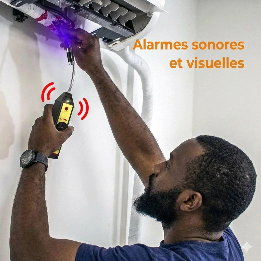Détecteur de fuite de fréon - Détecteur de fuite de gaz réfrigérant halogéné