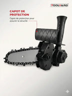 Accessoire tronçonneuse pour perceuse