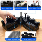 👨‍🔧📐Outil de mesure et de coupe d'angle 2 en 1