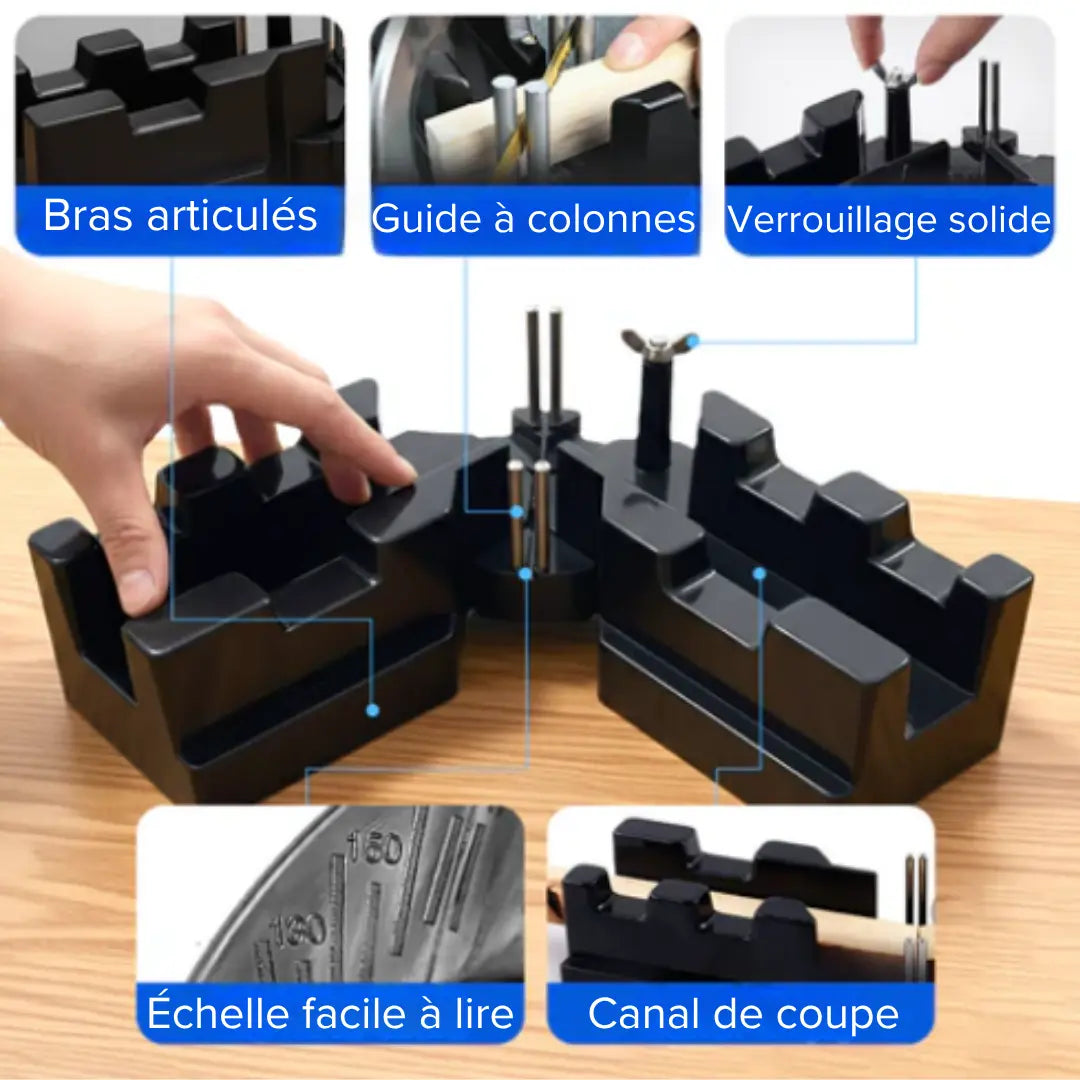 👨‍🔧📐Outil de mesure et de coupe d'angle 2 en 1