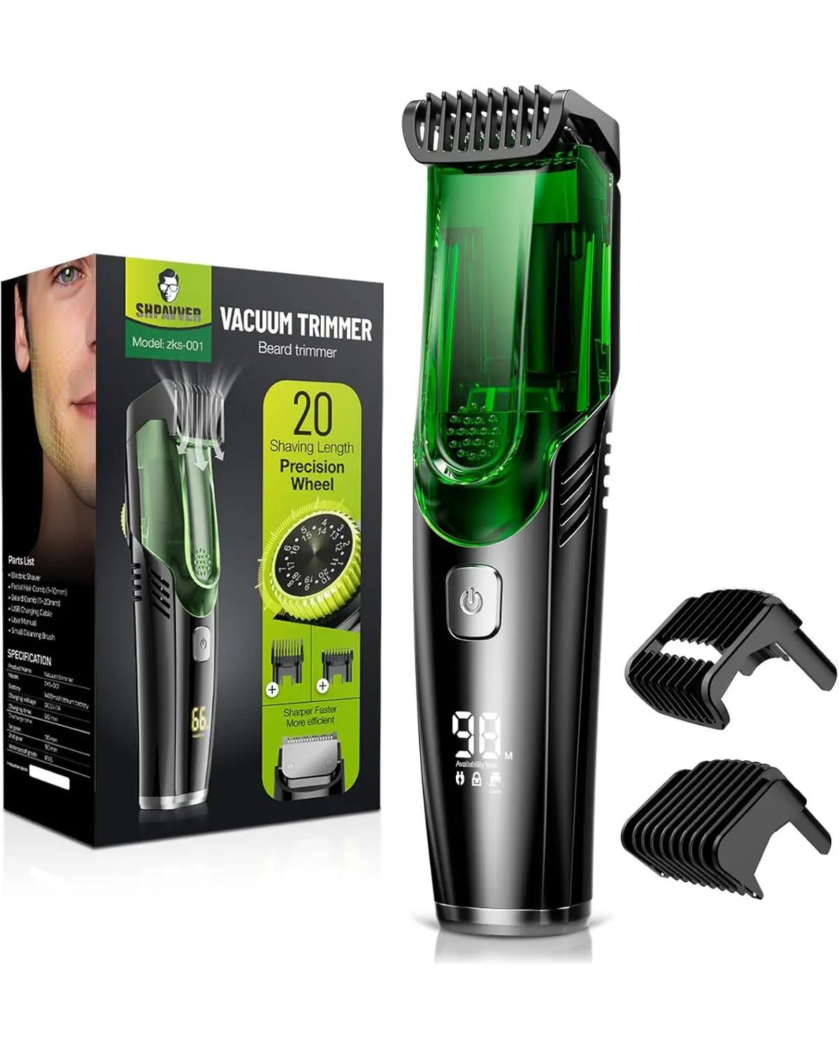 💈TONDEUSE AVEC ASPIRATEUR INTÉGRÉ🪒