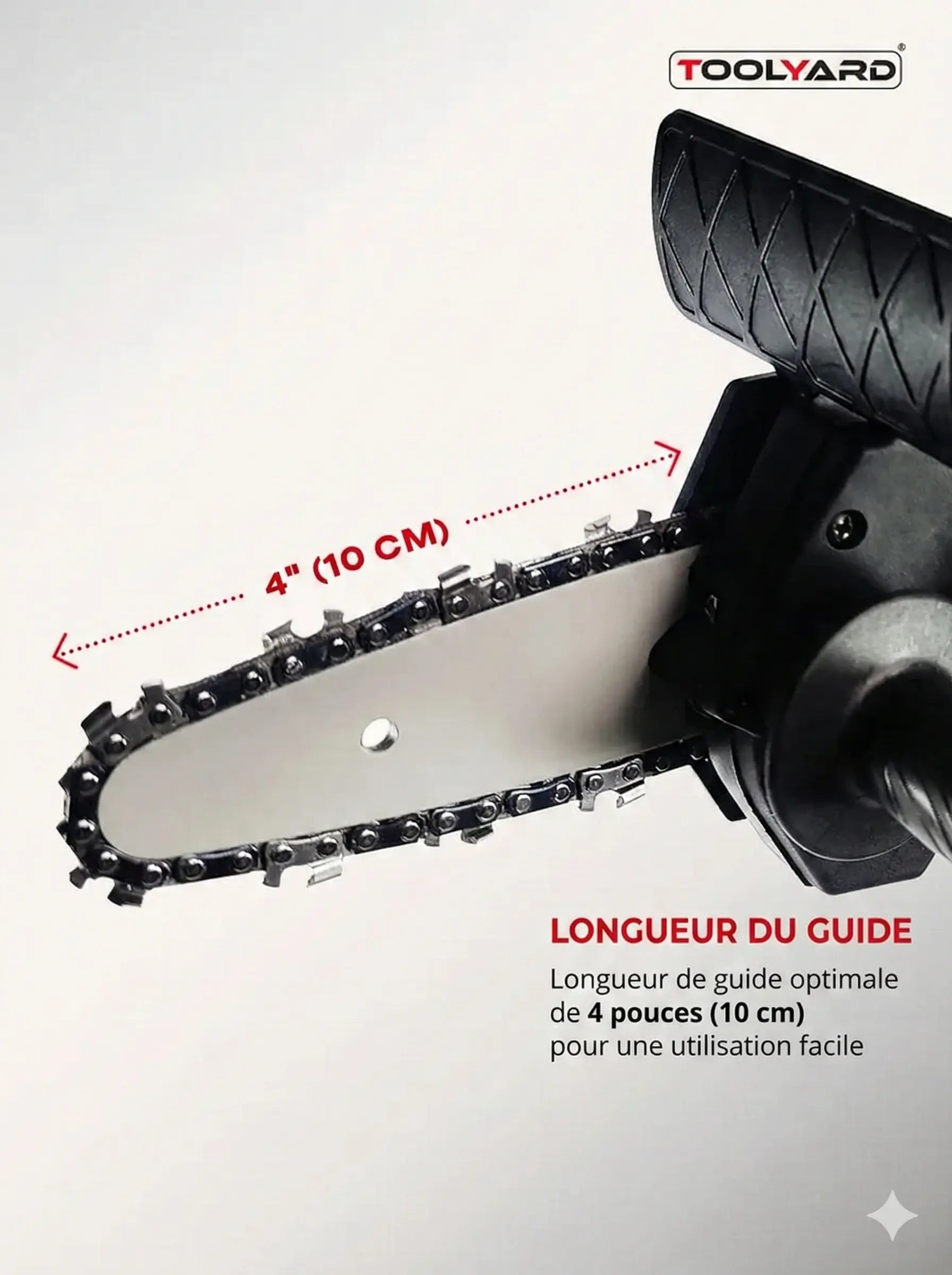 Accessoire tronçonneuse pour perceuse