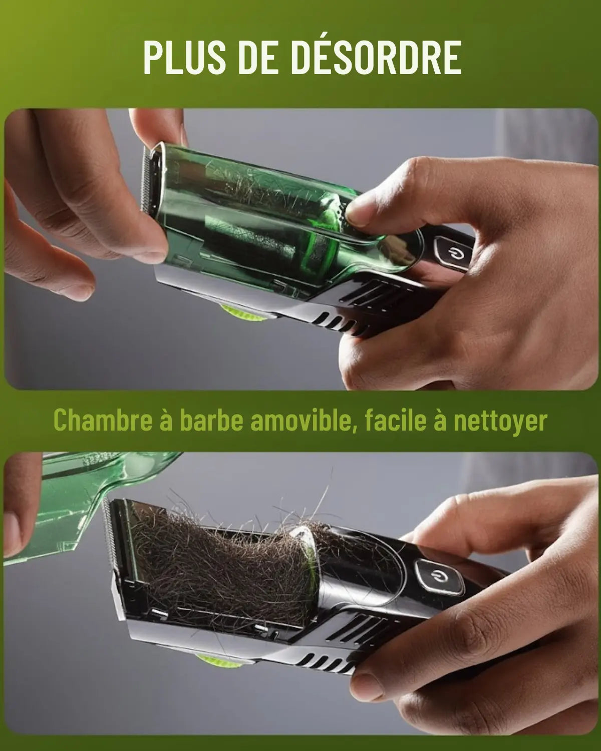 💈TONDEUSE AVEC ASPIRATEUR INTÉGRÉ🪒