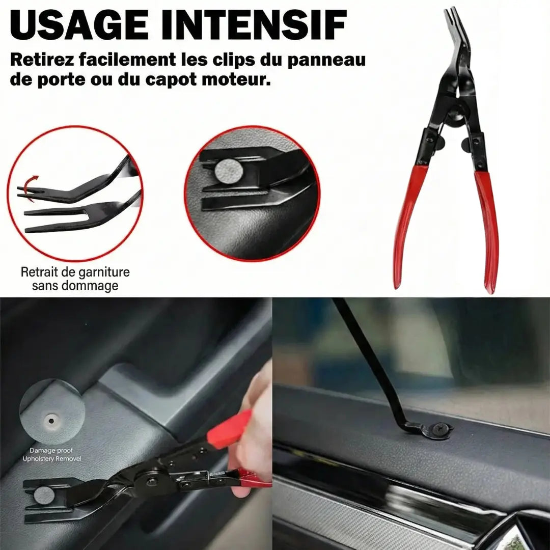 Pince de retrait de clips et de panneau