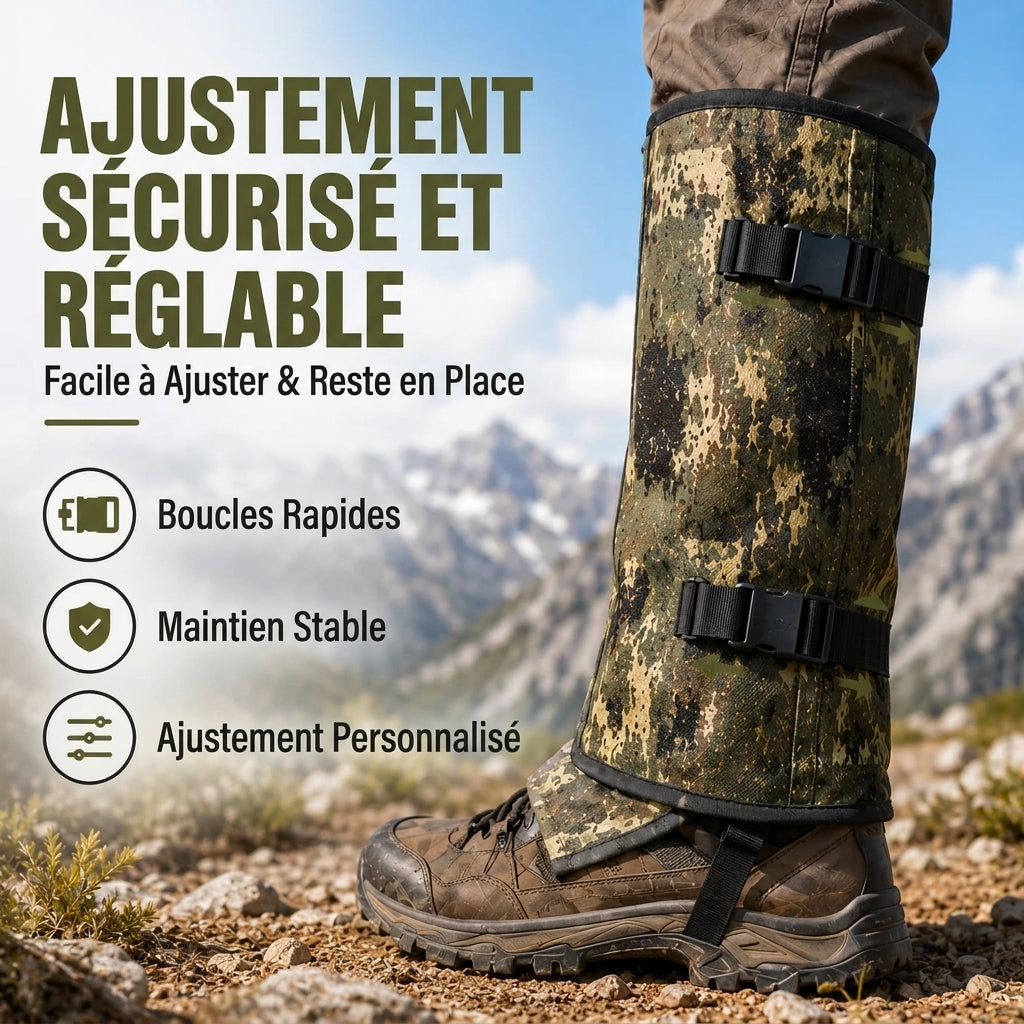 Protection Complète - Protège les Bottes et le Bas des Jambes