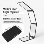 Miroir pliant multi-angle à 4 faces