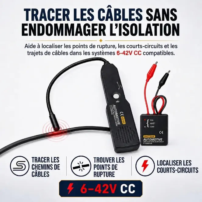 Scanner de Circuit - Détectez Coupures & Courts-Circuits Sans Démontage