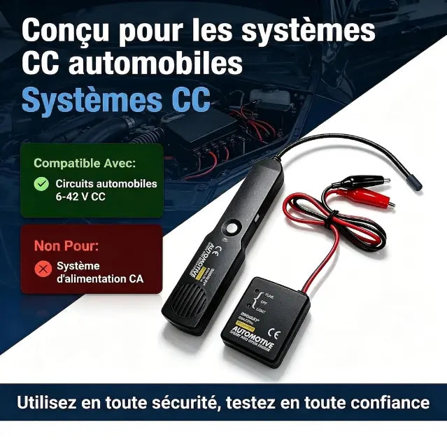 EM415Pro Traceur de fils— Kit de détection de court-circuit et de circuit ouvert