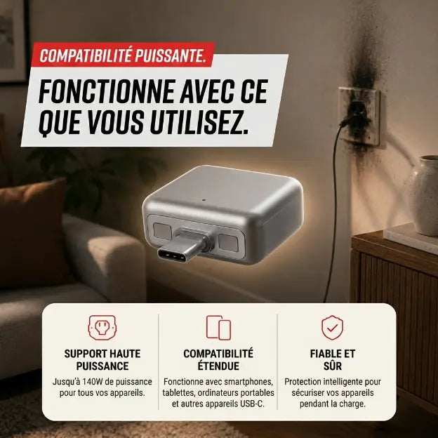 Séparateur de chargeur de téléphone automatique