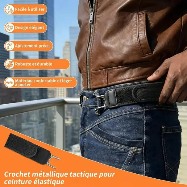 Ceinture ultra-légère pour hommes sans boucle (1 paires acheté 1 offert)