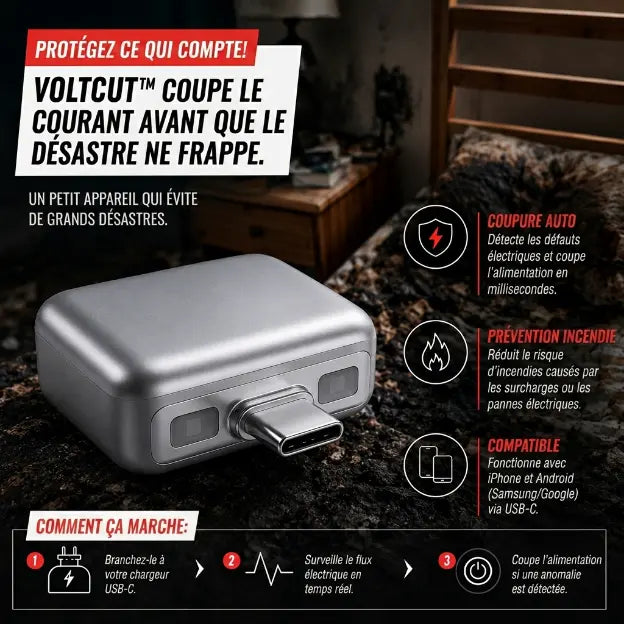 Séparateur de chargeur de téléphone automatique
