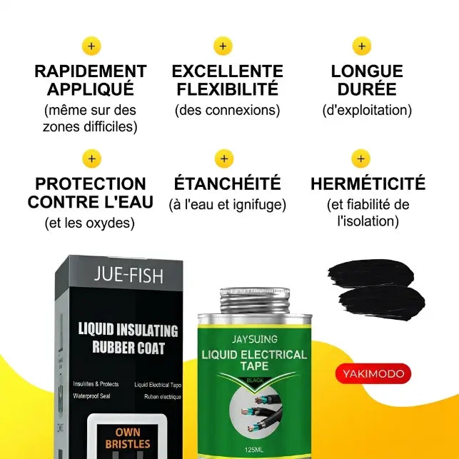 Ruban électrique liquide