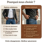 Ceinture ultra-légère pour hommes sans boucle (1 paires acheté 1 offert)
