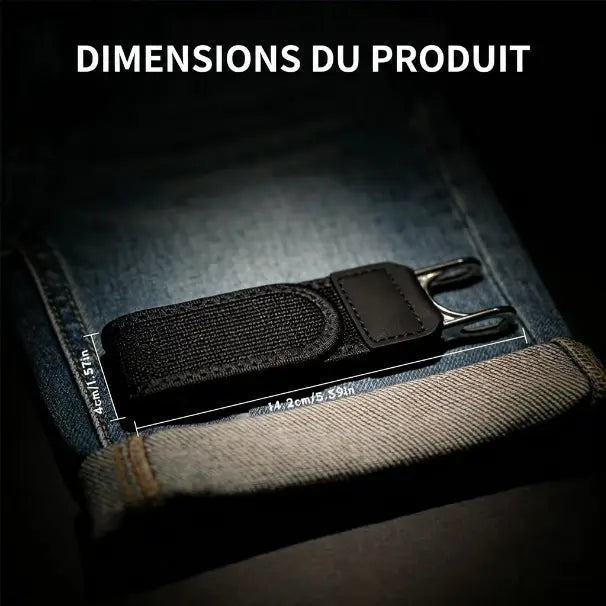 Ceinture ultra-légère pour hommes sans boucle (1 paires acheté 1 offert)