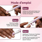 Stylo pousse-cuticules à huile