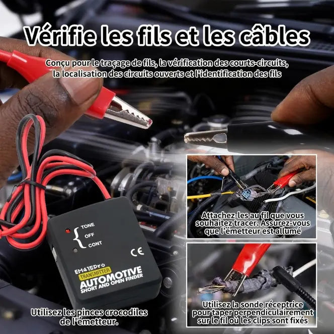 Scanner de Circuit - Détectez Coupures & Courts-Circuits Sans Démontage