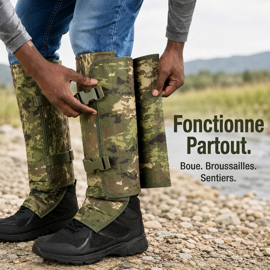 Guêtres Anti-Morsures - Vue Détaillée
