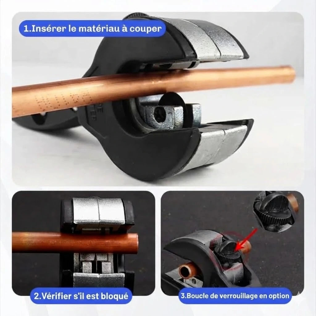 Coupe-tube à cliquet