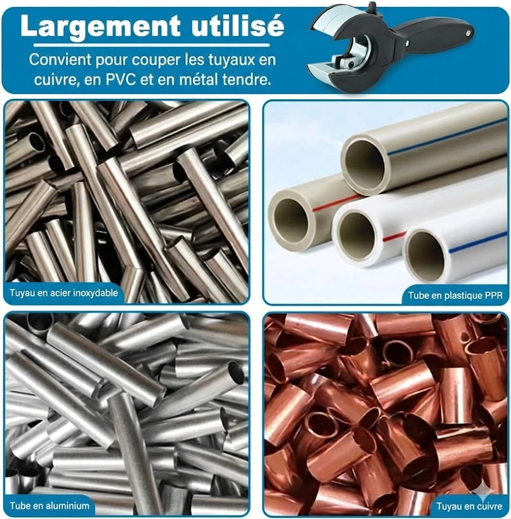 Coupe-tube à cliquet