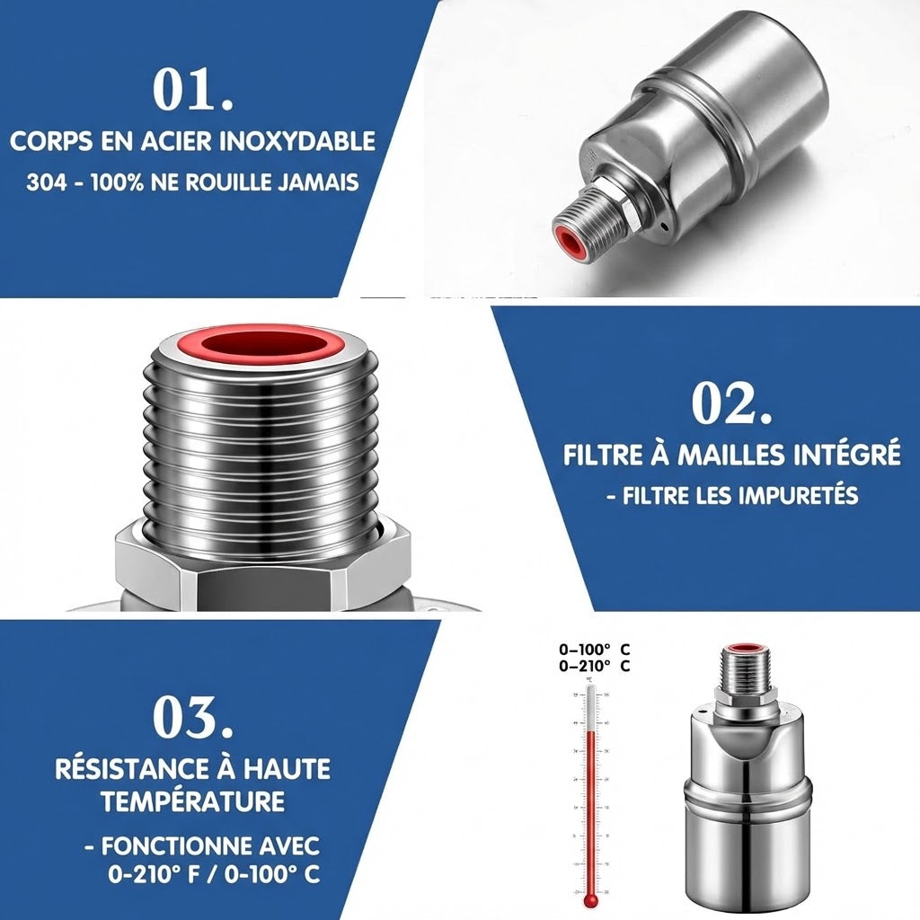 Régulateur Automatique de Niveau d’Eau